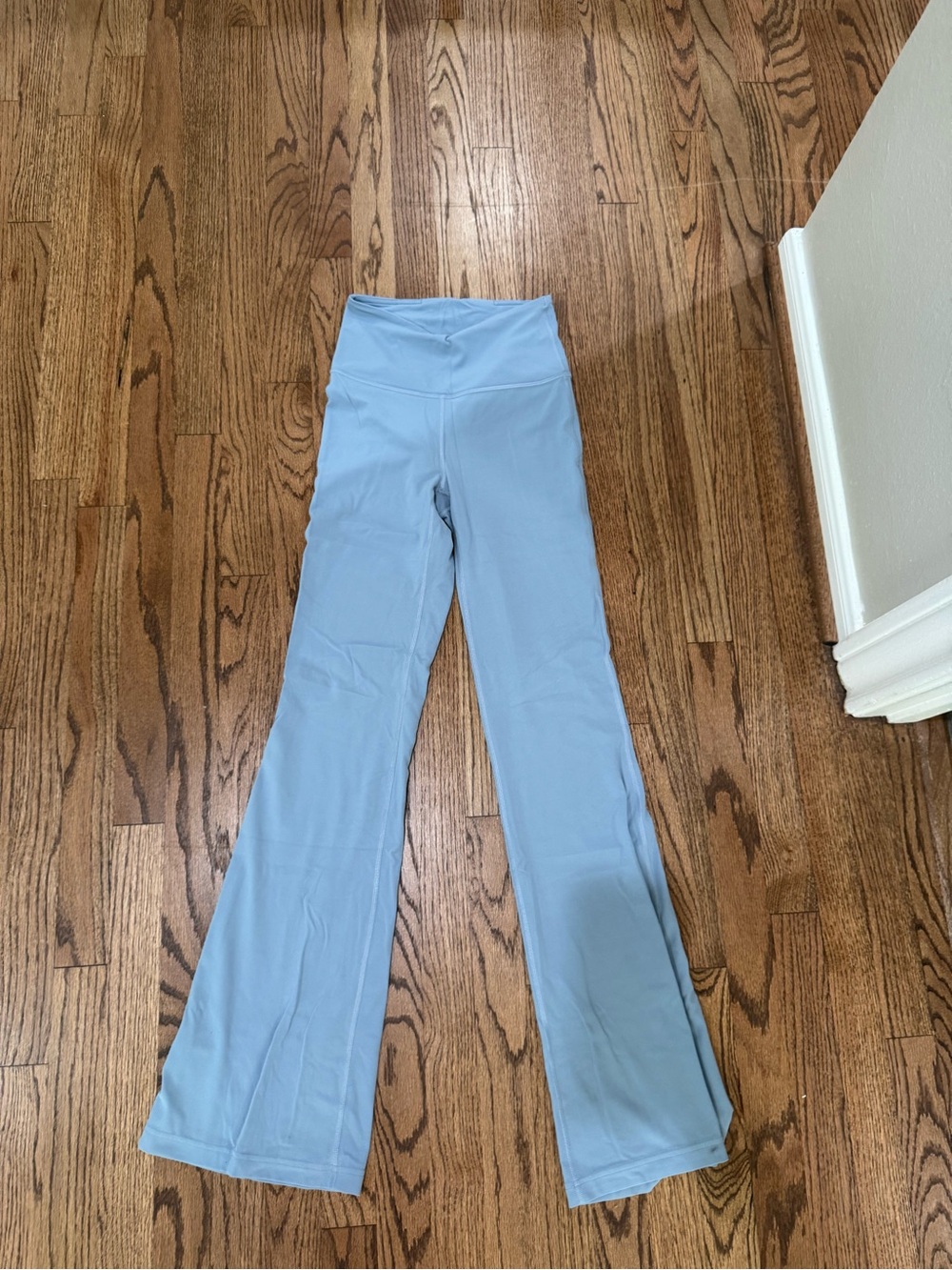 lululemon athletica Light Blue Flare Leggings